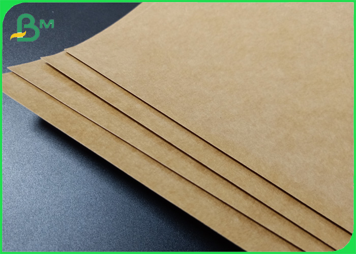 Vrigin Wood Pulp PE Coated Brown Kraft Paper For French Fries Box