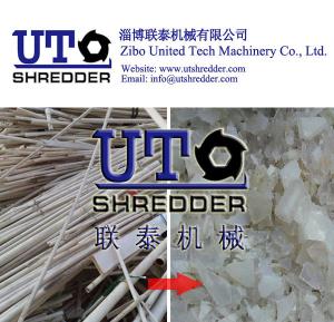 China manufacture high output double shaft shredder, plastic granulator, plastic shredder, PVC pipe shredder, tube crusher wholesale