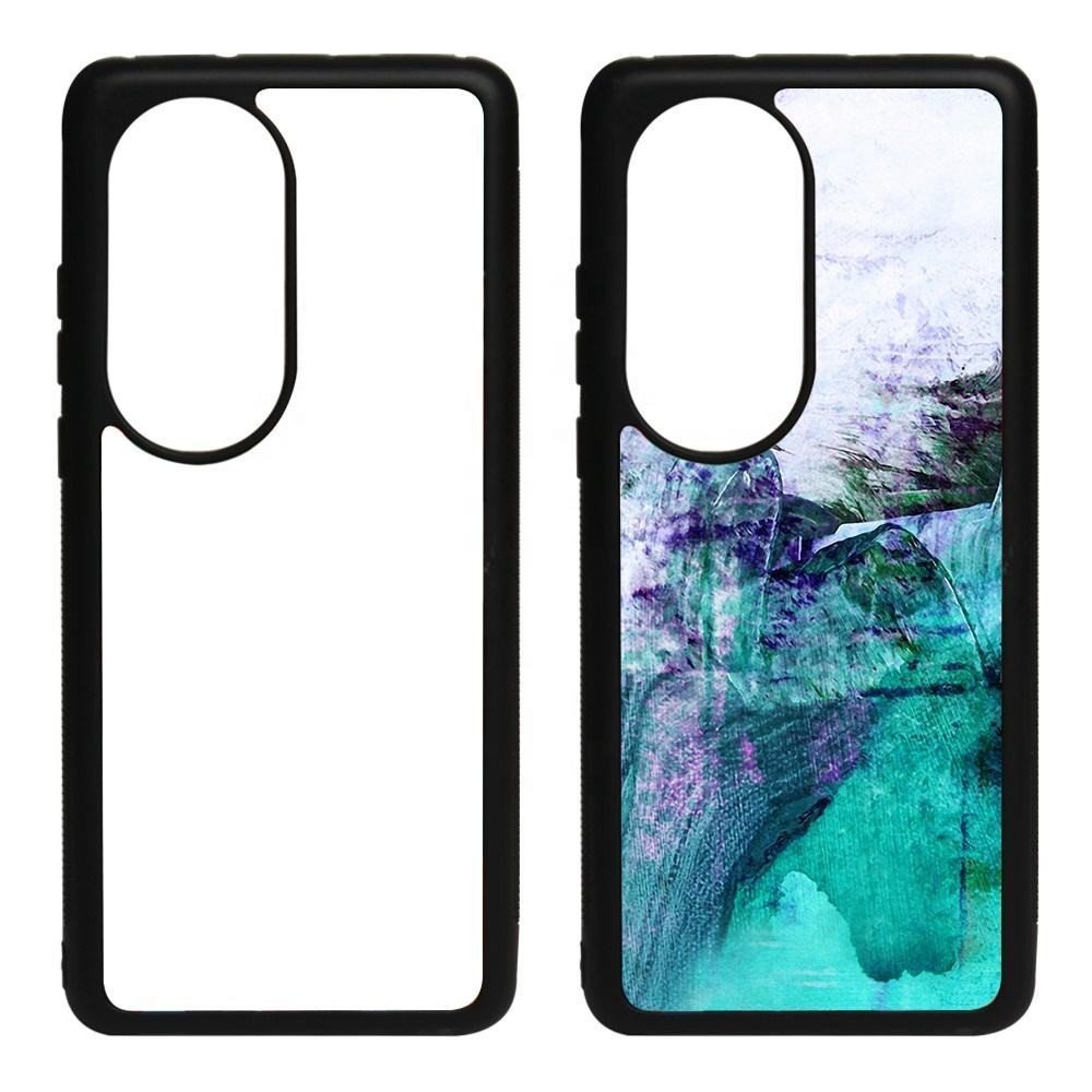 Sublimation TPU Rubber Phone Case Blanks For Huawei P50 Pro For Photos Printing Waterproof