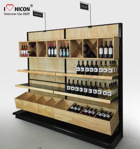 China Commercial Wine Display Racks And Liquor Shelving For Wine Stores / Shops wholesale