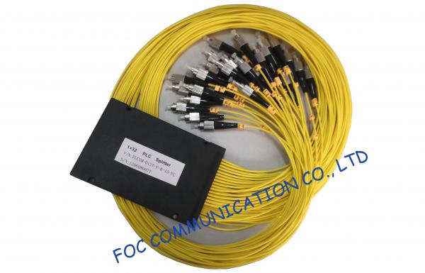 Quality Low Loss Fttx 1× 32 Fiber Plc Splitter For Optical Signal Distribution Systems for sale