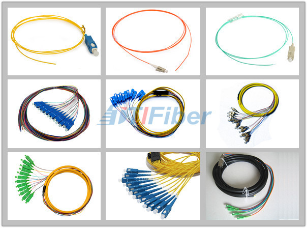 2.0mm Fiber Optic Patch Cord Singlemode Fiber Optic Jumper LC SC ST FC