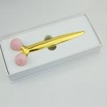 Firming Skin 3D Y Shape Massage Roller Smooth Crystal Full Body Jade Roller