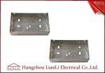 Custom Outdoor Waterproof Metal Electrical Gang Box Pre Galvanized
