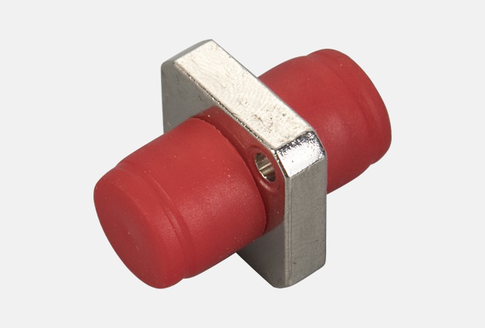 product-696-471 Square FC Fiber Optic Adapter Metal FC Coupler SX Single Mode