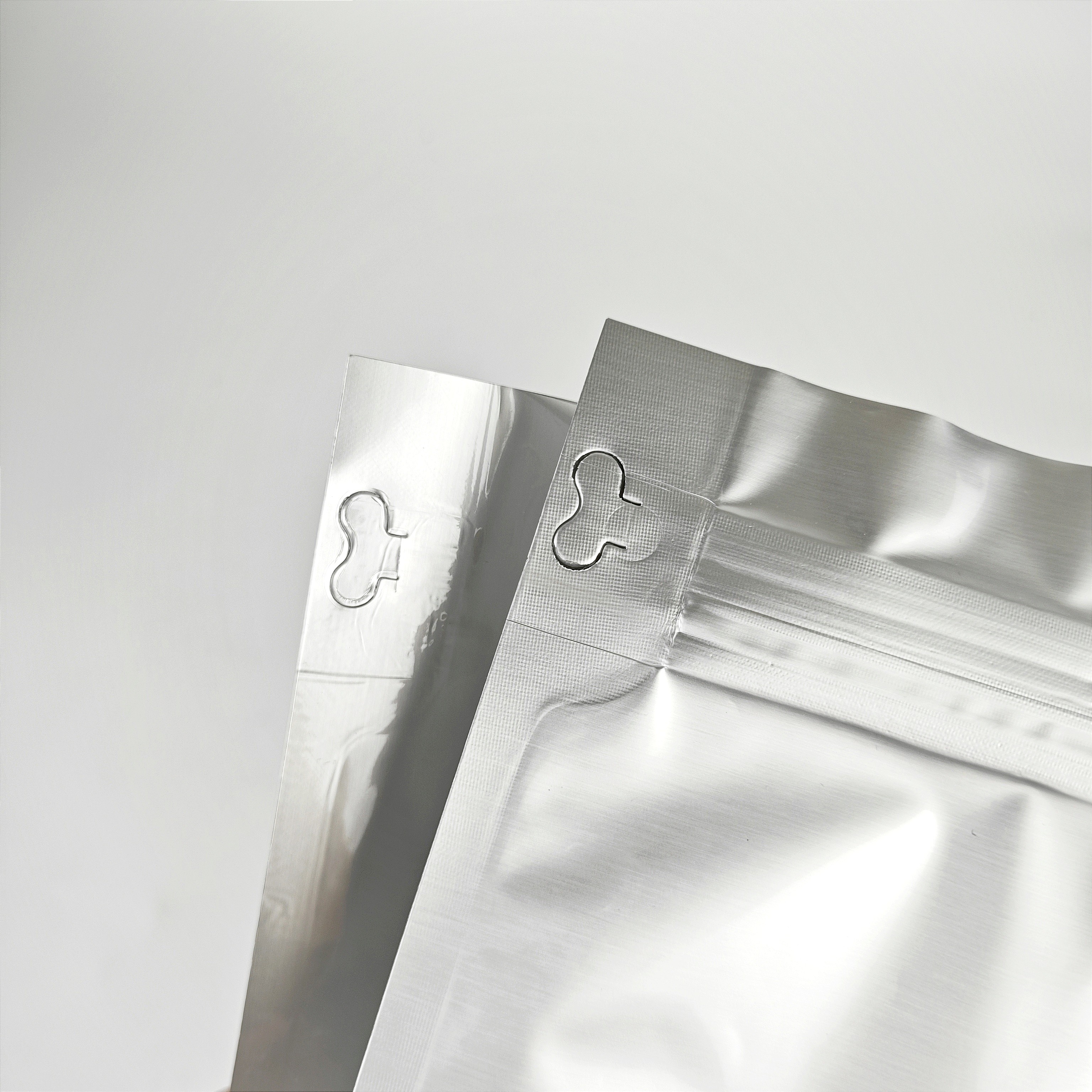 Customizable Large Size Aluminum Foil Flat Bottom Zipper Bag for Packaging