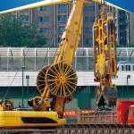 187KW TG26 Hydraulic System Crawler Mounted Powerful Diaphragm Wall Grab