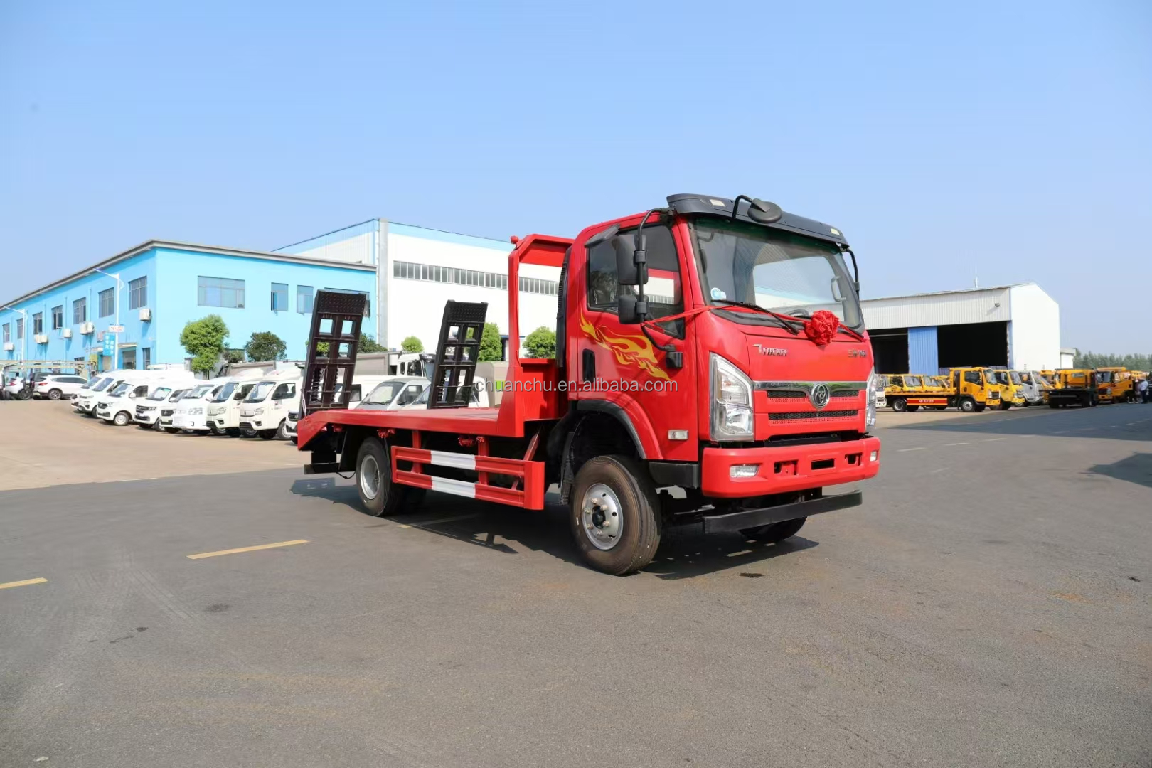 Diesel Fuel Type Flatbed Lorry For Effortless And Fast Loading Of Goods