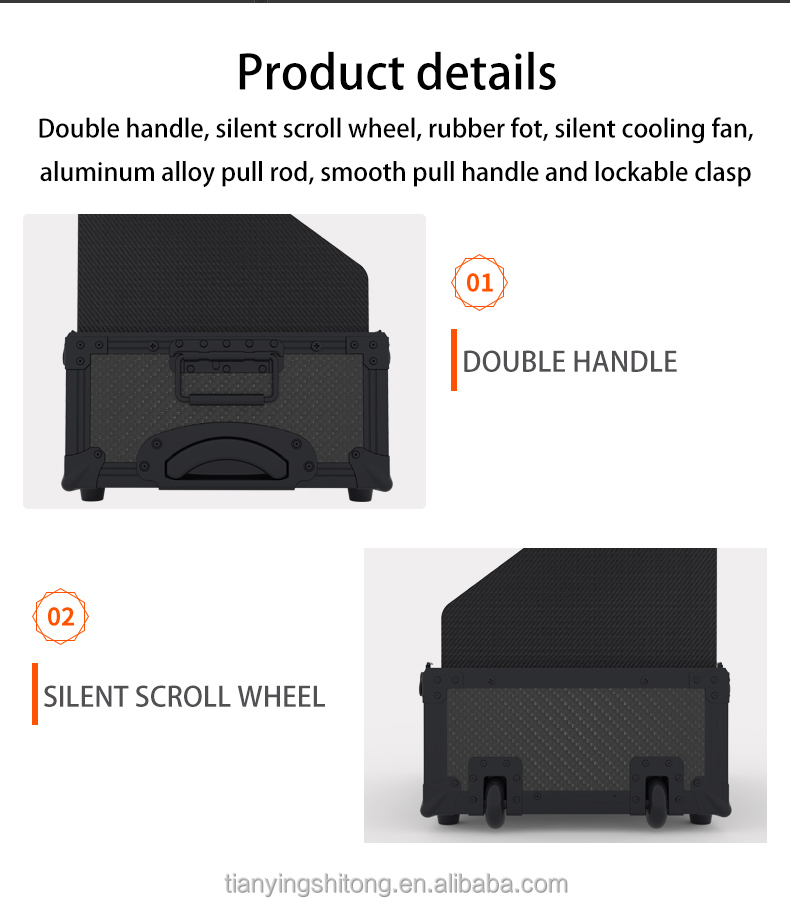 Live Streaming Talk Show Teleprompter TYSTVideo Control Portable