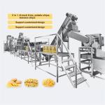 Professional Industrial Potato Chips Production Line 380V 50HZ 1500KG