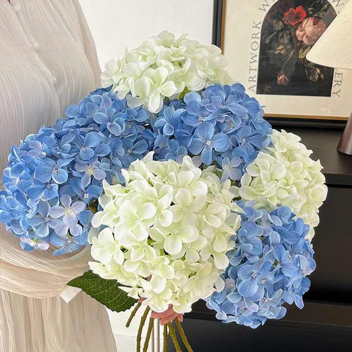 Princess Embroidered Ball Simulation Flower Beautiful Bouquet Living Room Foyer Dining Table Flower Arrangement Decoration