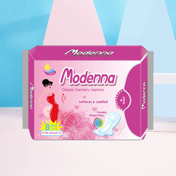 Thick Sanitary Towel Sanitary Napkin Factory Lady Cotton Sanitary Pads For Women