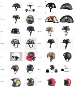 China Wholesale and OEM Vintage Motorcycle Helmet High Quality Open Face Helmet Half Face Motorbike Helmet wholesale