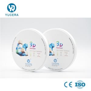 China 6 Layer Multilayer Dental Zirconia Blank Digital CADCAM Milling System wholesale