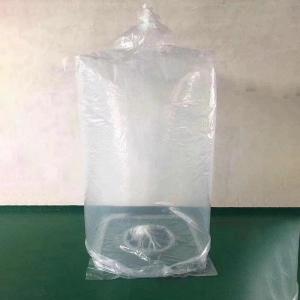 China 500kg PE Bulk Bag Liner Transparent Wheat Flour Rice Packing Bag wholesale
