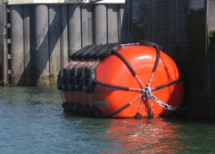 Small Sling Type Foam Filled Marine Fender Polyurethane Foam Boat Dock Fenders