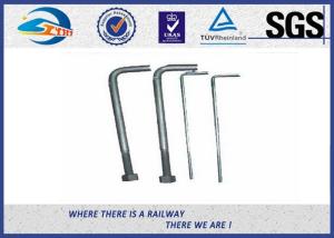 China Foundation L Type Anchor Railway Bolts Rail Fastening Products wholesale