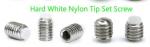 Plastic Nylon Tip Hex Socket Grub Screw Set 6h Tolerance 8.8 Grade ISO10664