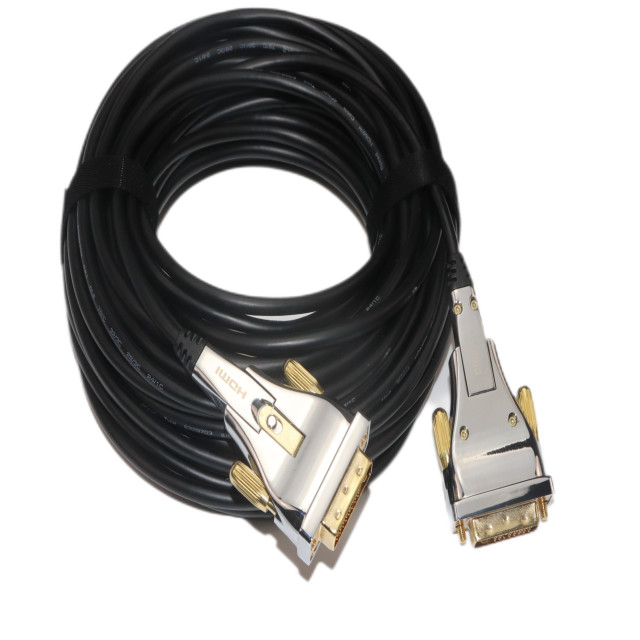 1080P 60HZ DVI To DVI Cable Shielding Braid Support 1920x1080 60HZ DVI 4K Cable