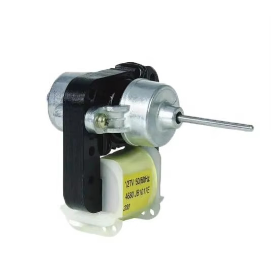 Universal AC DC Shaded Pole Motor for Refrigerator Home Appliance Condenser Fan Motor with Filter and Filter Drier