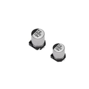 China Low Impedance SMD Aluminum Electrolytic Capacitor 220uF 16V For Reflow Soldering wholesale