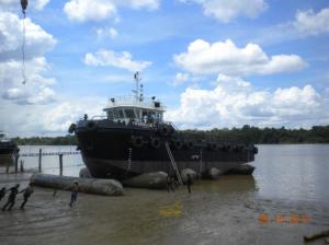 China Anti Aging Ship Launching Airbags Barge Inflatable Boat Lifting Airbags wholesale