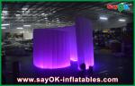 Advertising Booth Displays Blue Inflatable Advertising Led Spiral Party Event