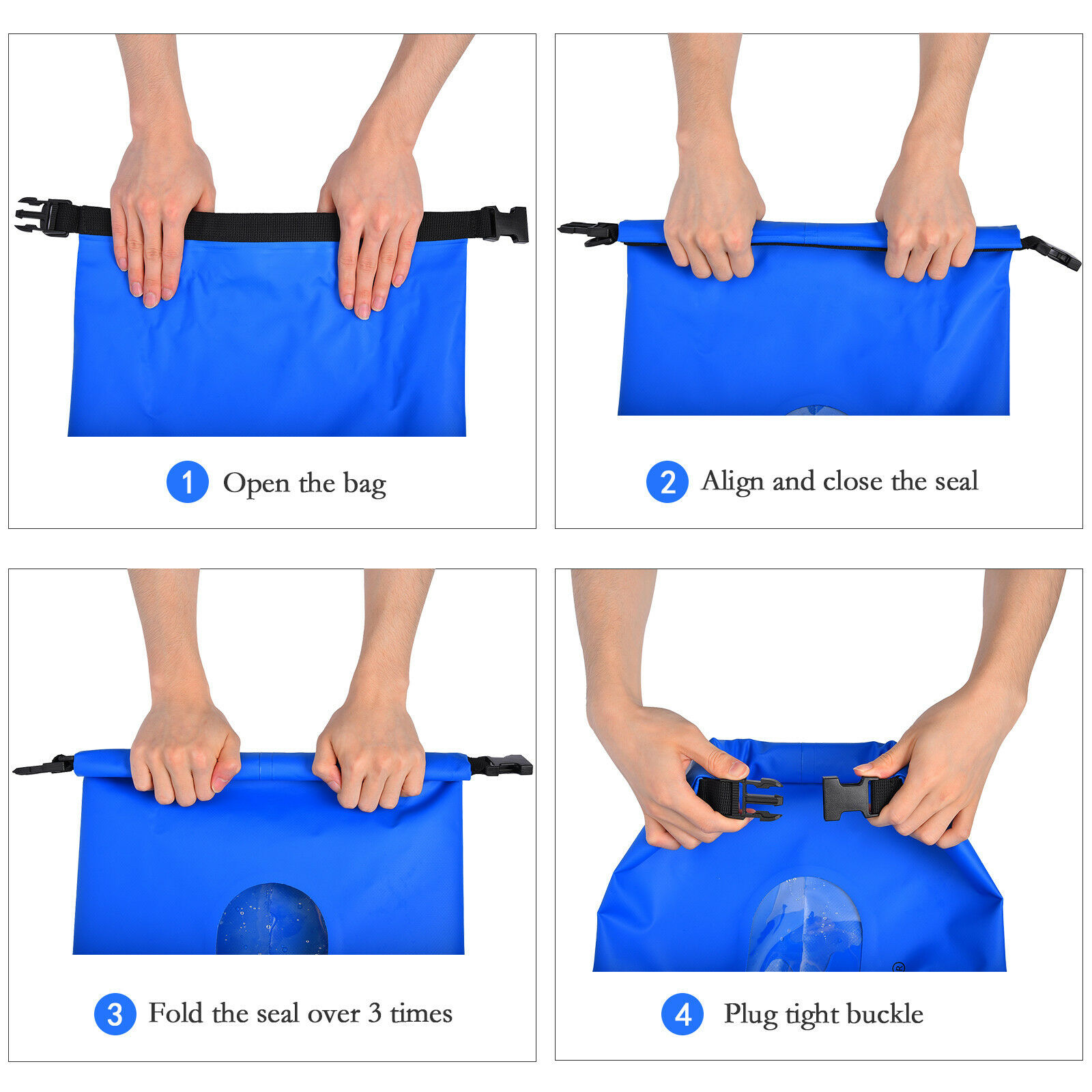 10L 20L 30L Dry Gear Bag Triathlon Race Gear For Kayak Fishing