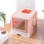 Plastic Automatic Cat Toilet Box Self Cleaning Smart Cat Litter