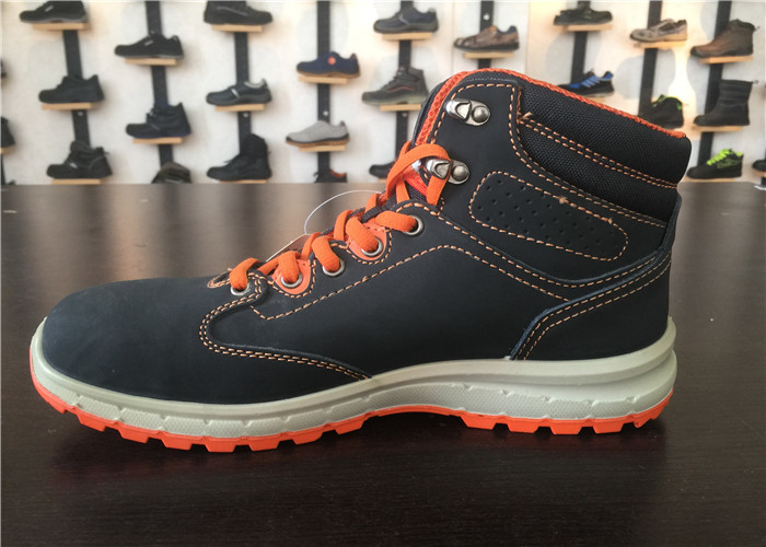 Even Stitching Army Winter Boots / Army Steel Toe Boots With Bright Color Lace