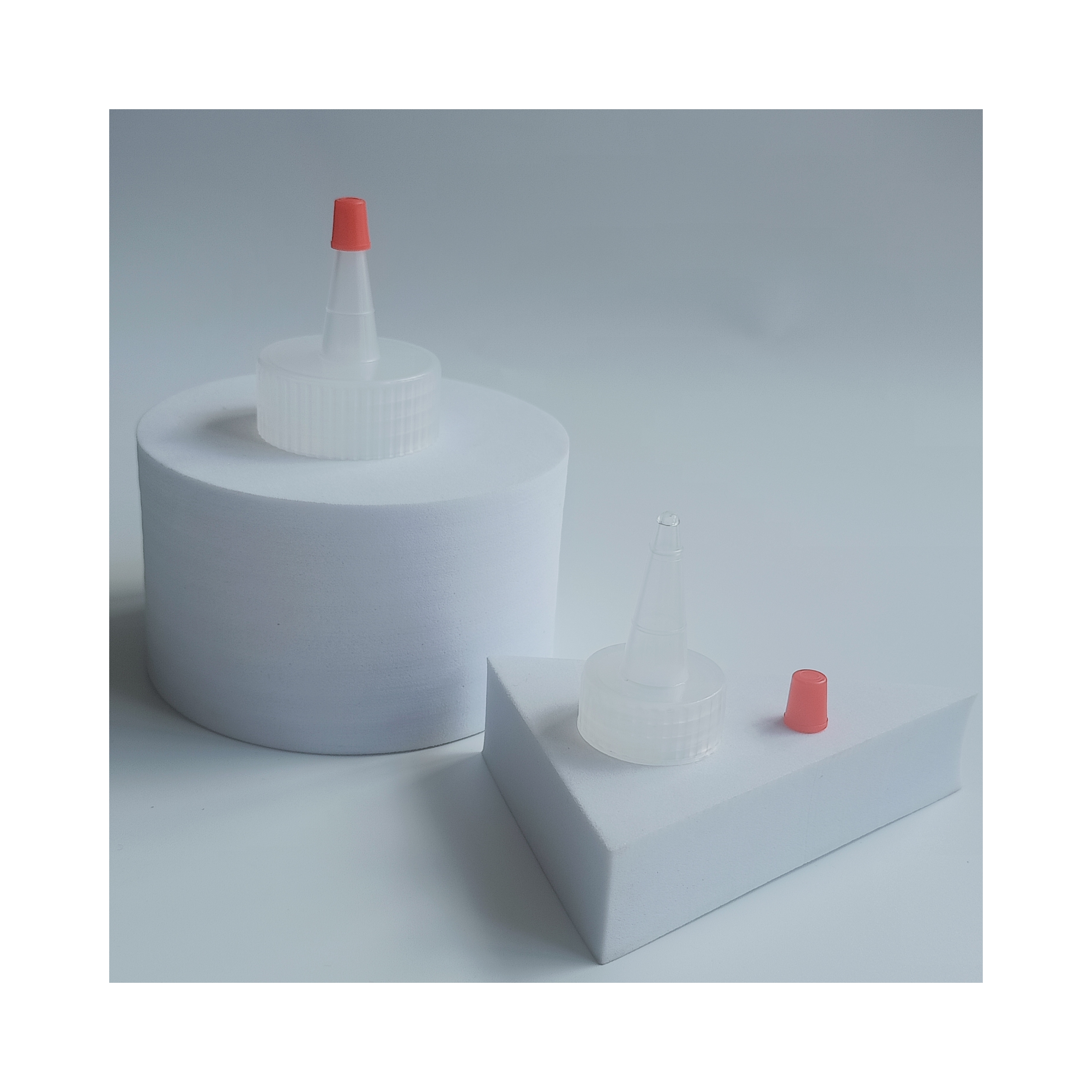 Customized Color 22mm 24mm 28mm Long Nozzle Spout Cap Plastic Twist Cap Top Twisted Cap