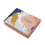 Custom logo Folding Cardboard Corrugated Mailing Box Holiday Gift Cosmetic