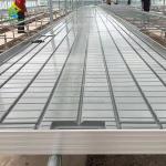 Greenhouse Rolling Bench Hydroponic Ebb And Flow Table Grow Trays