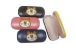 PU Embroidery Kids Hard Shell Eyeglass Cases Children Cartoon Cases