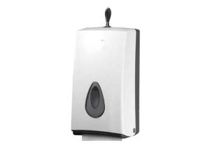 China Multifunctional Folded Hand Paper Dispenser , Double Roll Paper Towel Dispenser wholesale