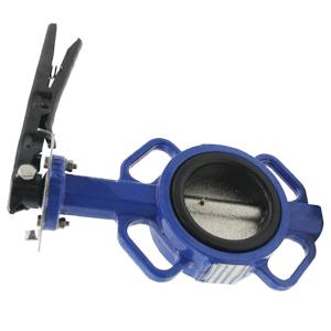 China 1000PSI Short Neck Ductile Iron Wafer Butterfly Valves wholesale
