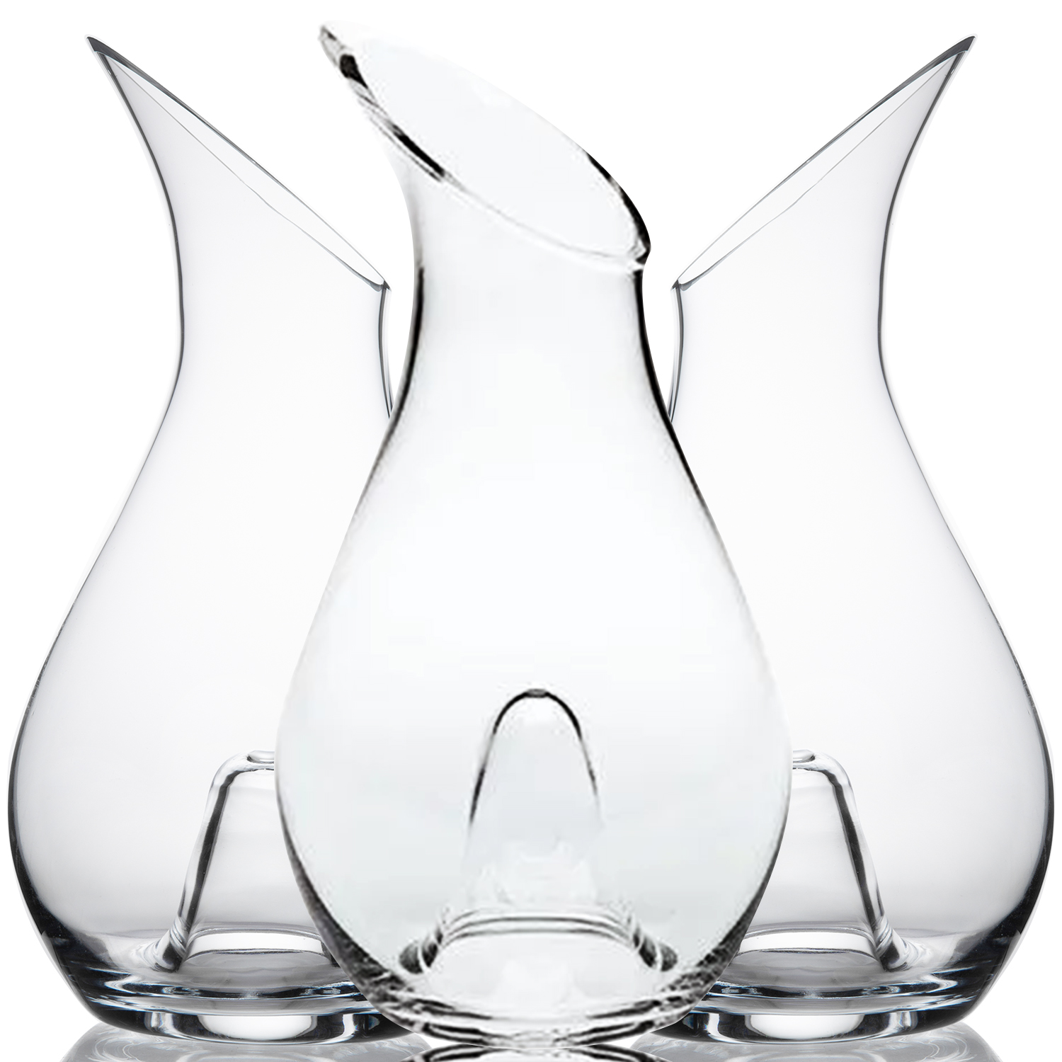 OEM High Capacity Crystal Glass Handmade Glass Water Carafe Set