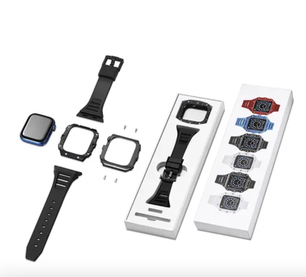 Luxury Aluminum Apple Watch Case Apple Series 8 Watch Case 45mm