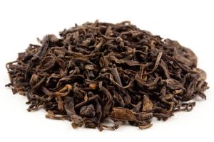 China Top Fermented Puerh Tea Loose Leaf , Brownish Auburn Premium Puerh Tea wholesale