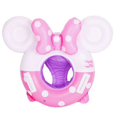 Unisex PVC Inflatable Swim Rings for Kids Rollover Prevention Tube Beach Party Toy