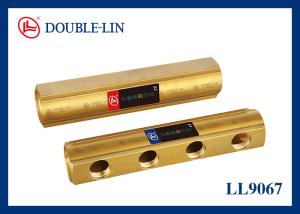 China 1&quot; Centres Distance 50mm 1/2'' Brass Manifolds wholesale