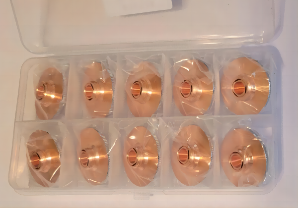 Single Double Layer Fiber Laser Nozzle For Precitec Raytools Cutting Machine