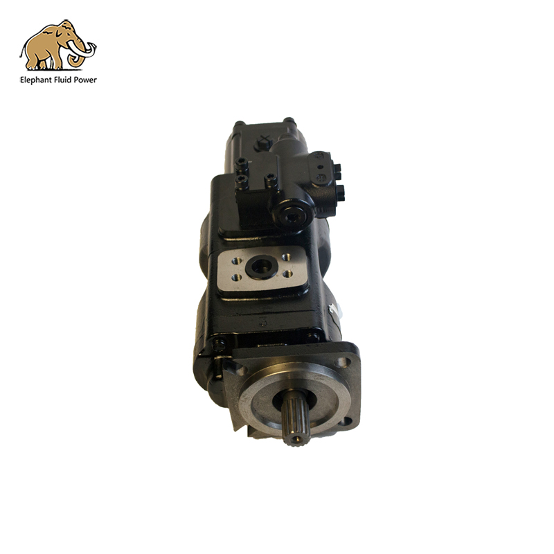 20/925591 Genuine Parker JCB Loadall Triple Hydraulic Gear Pump 36 + 19 + 16 CC/REV