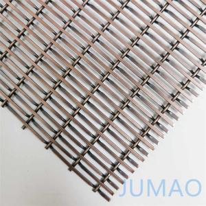 China Antique Copper Architectural Mesh Woven Metal SS201 Stainless Steel 3x6 wholesale