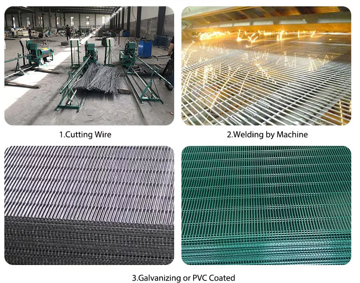 12.70mmx76.20mm*4.00mm wire diameter 358 high security mesh fence