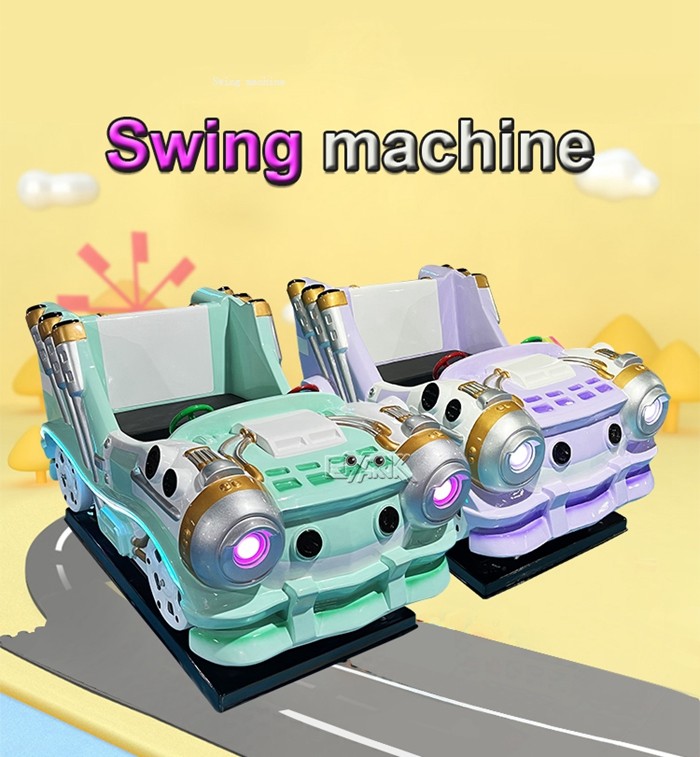 Amusement Park New Bubble Car Coin Operated Kiddie Ride Swing Game Machine