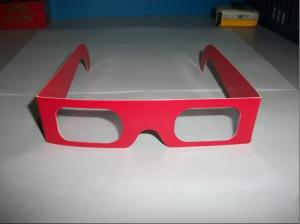 China Disposable Paper 3D Glasses For Children , Cardboard Xpand 3d Glasses wholesale