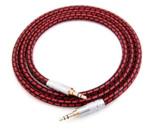 China 50mm Flat Red Suspension Cotton Cable Sleeve Expanding Braided Sleeving wholesale