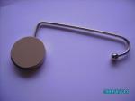 Zinc alloy 5mm Portable Bag Hook with crystal chain