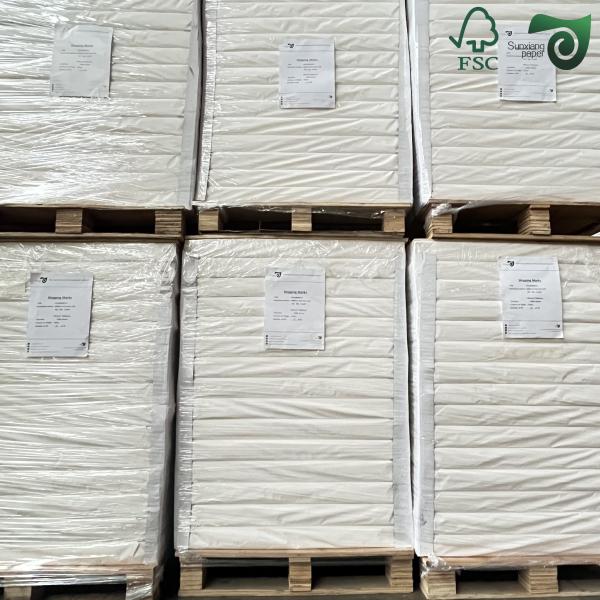 FSC Wrapping Paper White Double Sided Coated White Non Stick Baking Liner Paper